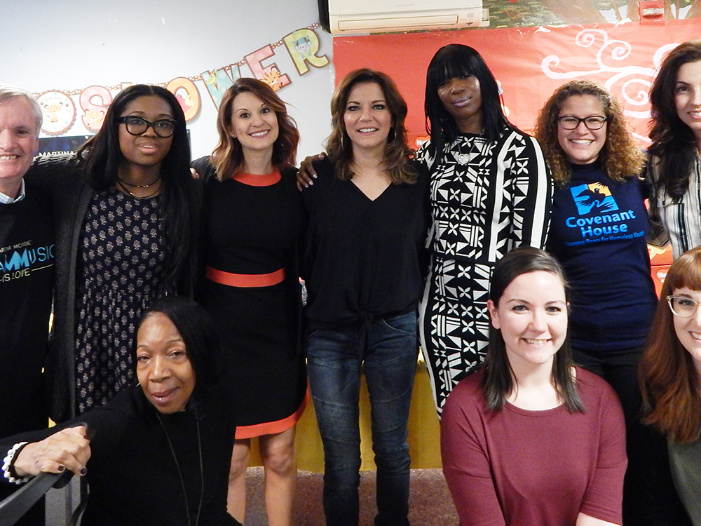 Martina McBride Helps Out Young Mothers In Need With Baby Shower